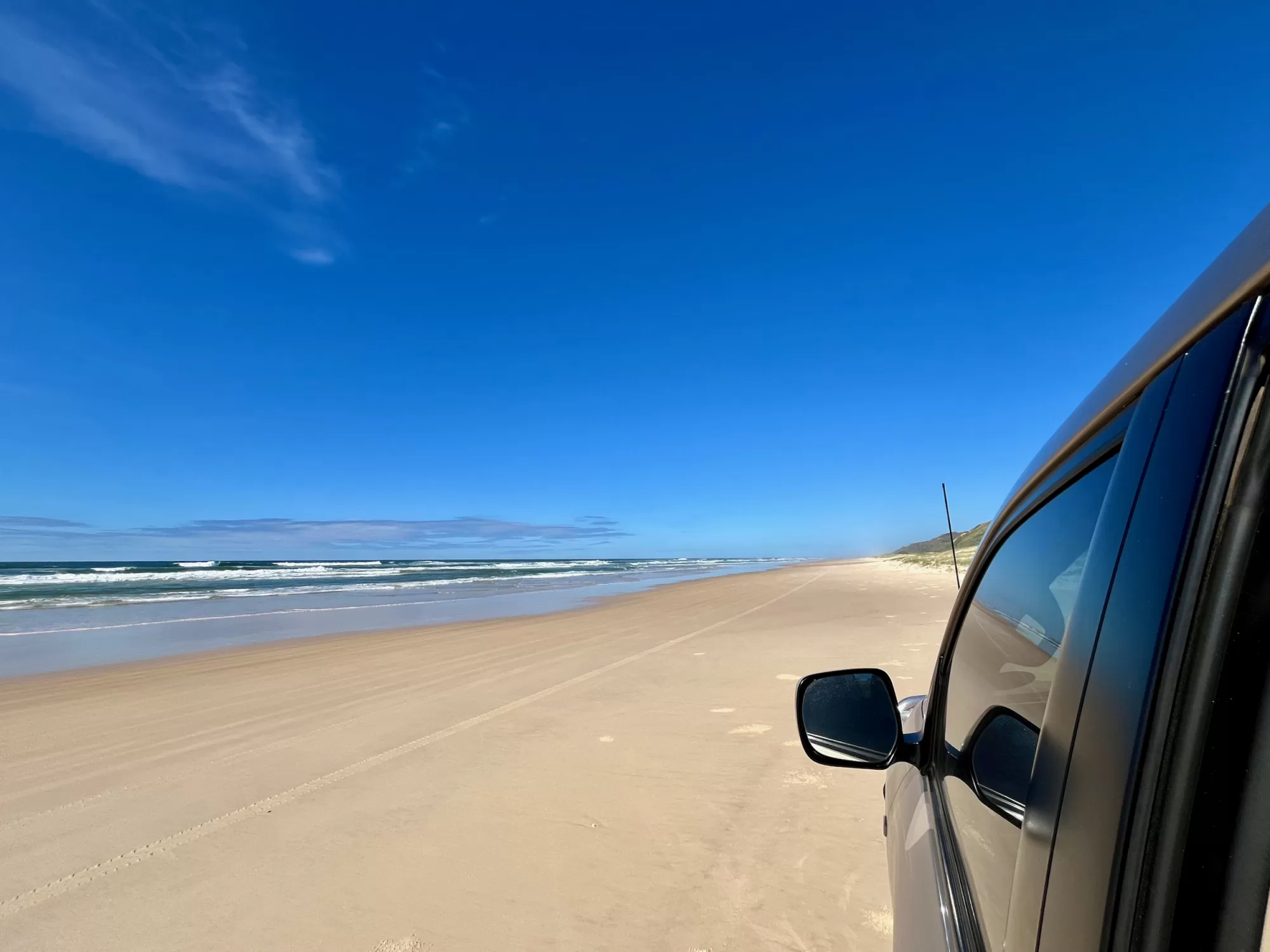 The Beach Highway K´Gari Fraser Island QLD