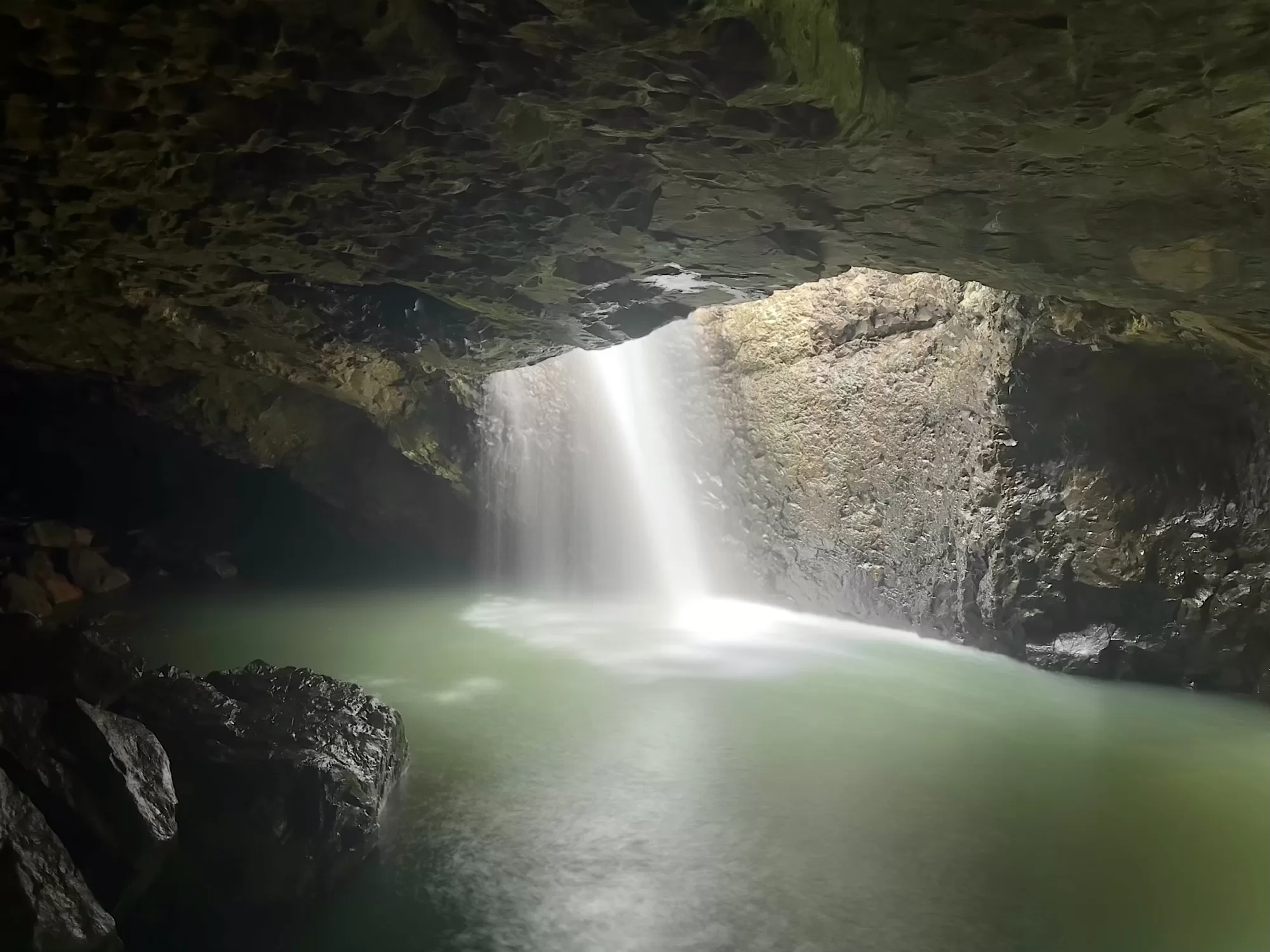 Natural Bridge and Glow worm cave QLD