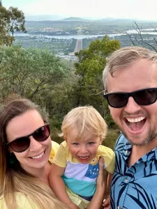 Us at Mount Ainslie Lookout in Canberra, ACT Us at Mount Ainslie Lookout in Canberra, ACT