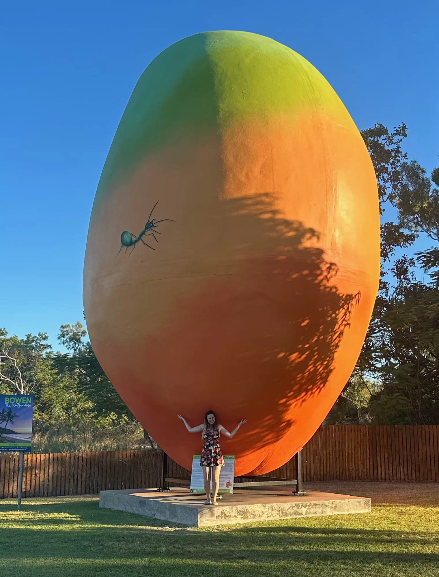 Lucy and The Big Mango Bowen QLD