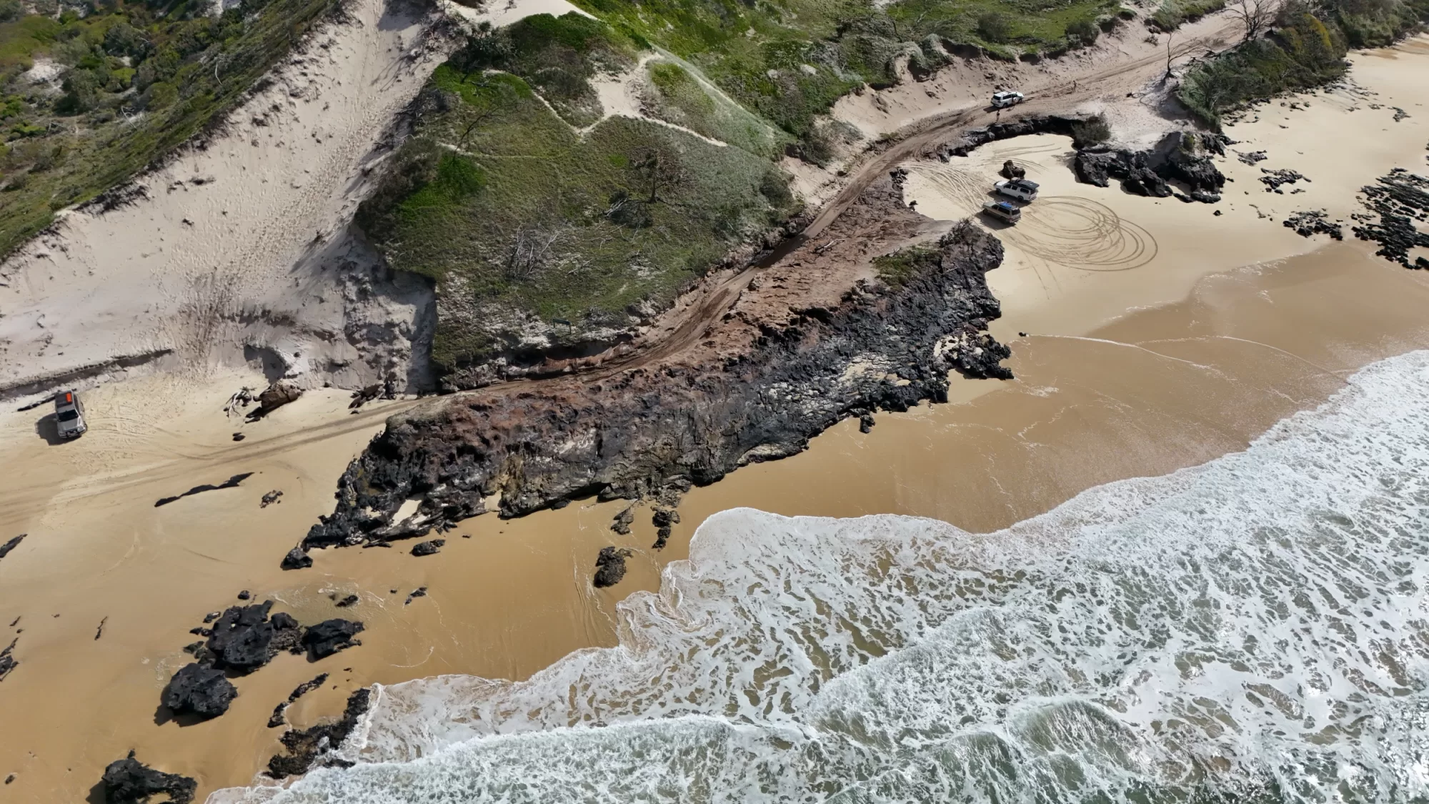 Ngkala Rocks K´Gari Fraser Island QLD