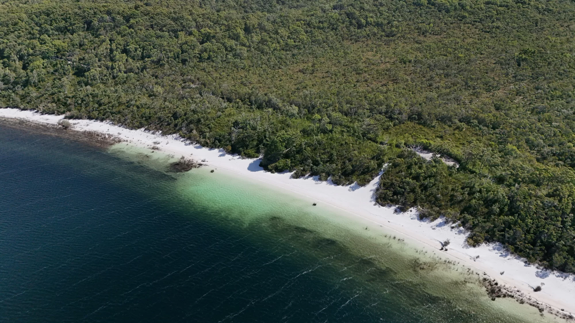 Lake Birrabeen  K´Gari Fraser Island QLD