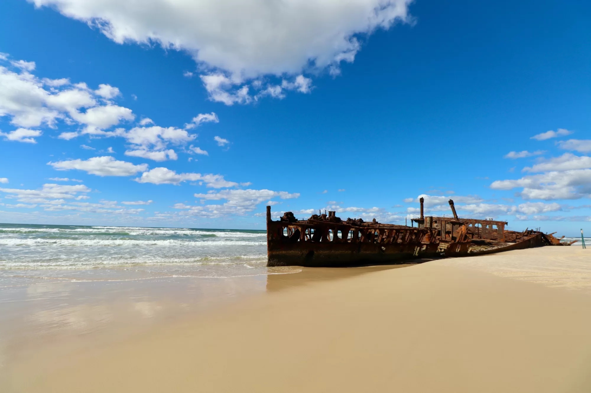 S.S. Maheno Shipwreck K´Gari Fraser Island QLD