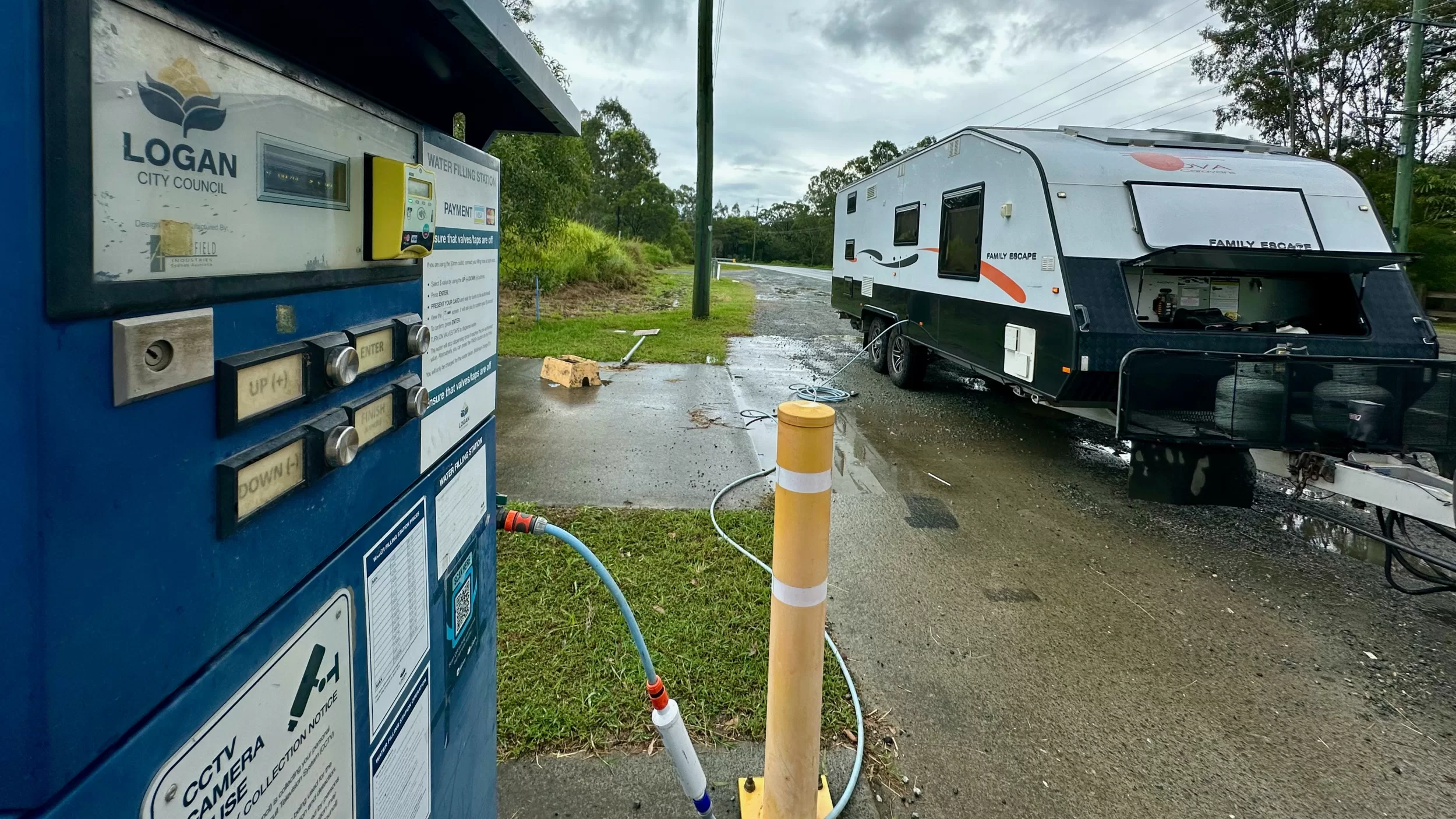 Water filling station Logan QLD