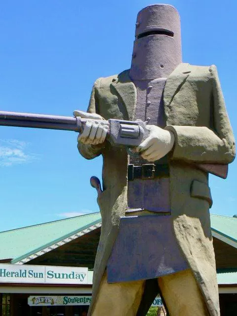 The Big Ned Kelly Glenrowan VIC The Big Things Australia