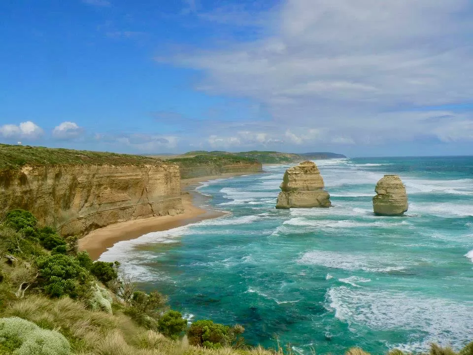 Twelve Apostles Gibson steps direction view Great Ocean Road VIC